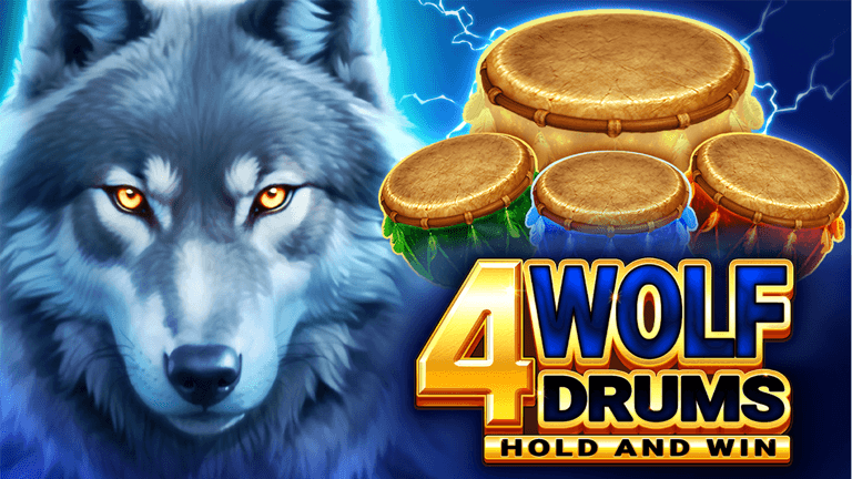 4 Wolf Drums